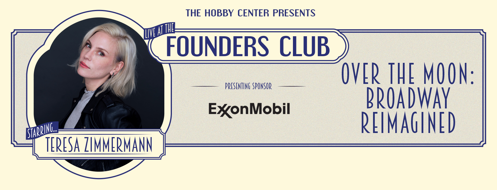 Over the Moon: Broadway Reimagined starring Teresa Zimmermann