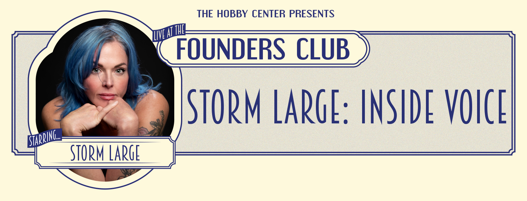 Storm Large Live at the Founders Club