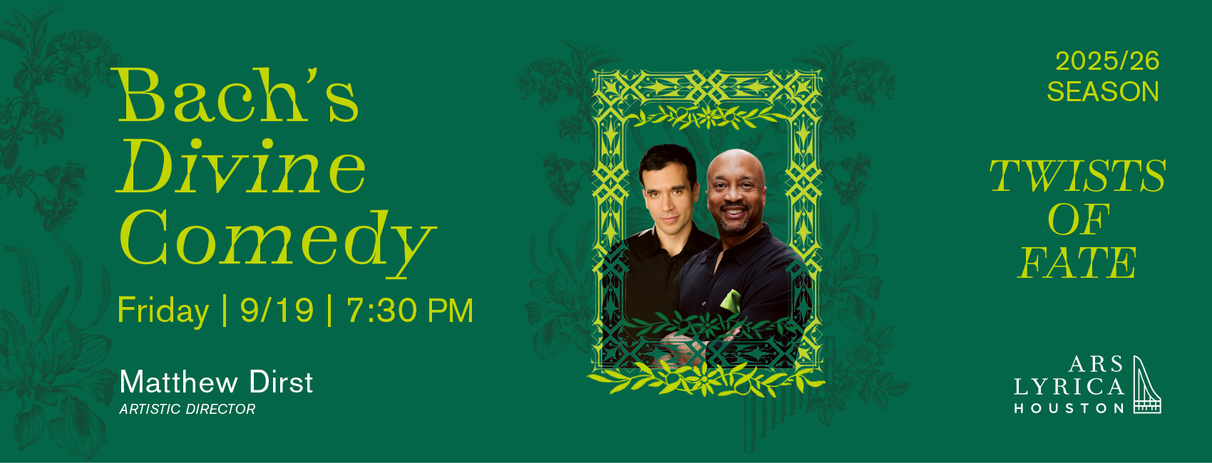 Ars Lyrica Bach's Divine Comedy